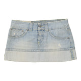 Vintage blue Dondup Denim Skirt - womens 30" waist