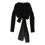 Vintage black Intimissimi Cardigan - womens medium