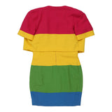 Vintage multicoloured 1980's Gai Mattiolo Co-Ord - womens large