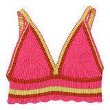 Vintage pink Unbranded Crochet Top - womens x-small