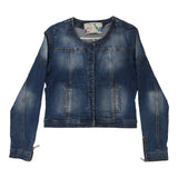 Vintage blue Fashion Classic  Denim Jacket - womens small