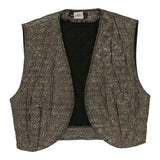 Vintage gold Atos Lombardini Waistcoat - womens small