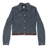 Vintage blue Y2K Les Copains Denim Jacket - womens medium