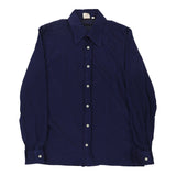 Vintage navy 1970's Montefibre Shirt - womens medium