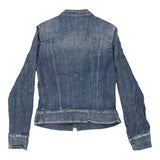 Vintage blue Y2K Gas Denim Jacket - womens large