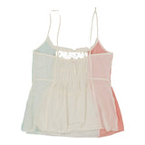 Vintage multicoloured Y2K Ti Per Te Cami Top - womens medium