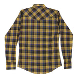 Vintage yellow Ely Shirt - womens x-small