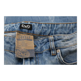 Dolce & Gabbana Denim Shorts - 32W UK 10 Blue Cotton