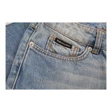 Dolce & Gabbana Denim Shorts - 32W UK 10 Blue Cotton