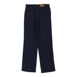 Vintage navy Portobello Trousers - womens 28" waist