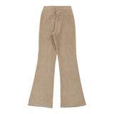 Vintage beige Benetton Cord Trousers - womens 22" waist