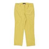 Vintage yellow Max Mara Trousers - womens 32" waist