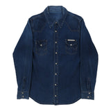 Vintage blue Pupa Jeans Denim Shirt - womens medium