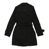Vintage black Edc Trench Coat - womens x-small