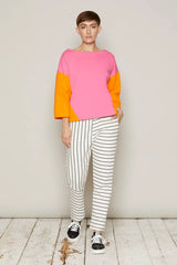 Debbie Top (Pink & Orange)