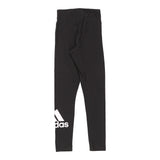 Adidas Leggings - XS Black Cotton Blend