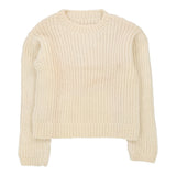 Unbranded Jumper - Large Cream Acrylic Blend