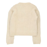 Unbranded Jumper - Large Cream Acrylic Blend