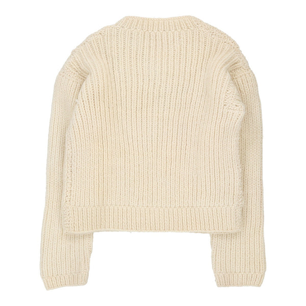 Unbranded Jumper - Large Cream Acrylic Blend