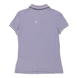 Les Copains Polo Shirt - Small Purple Cotton