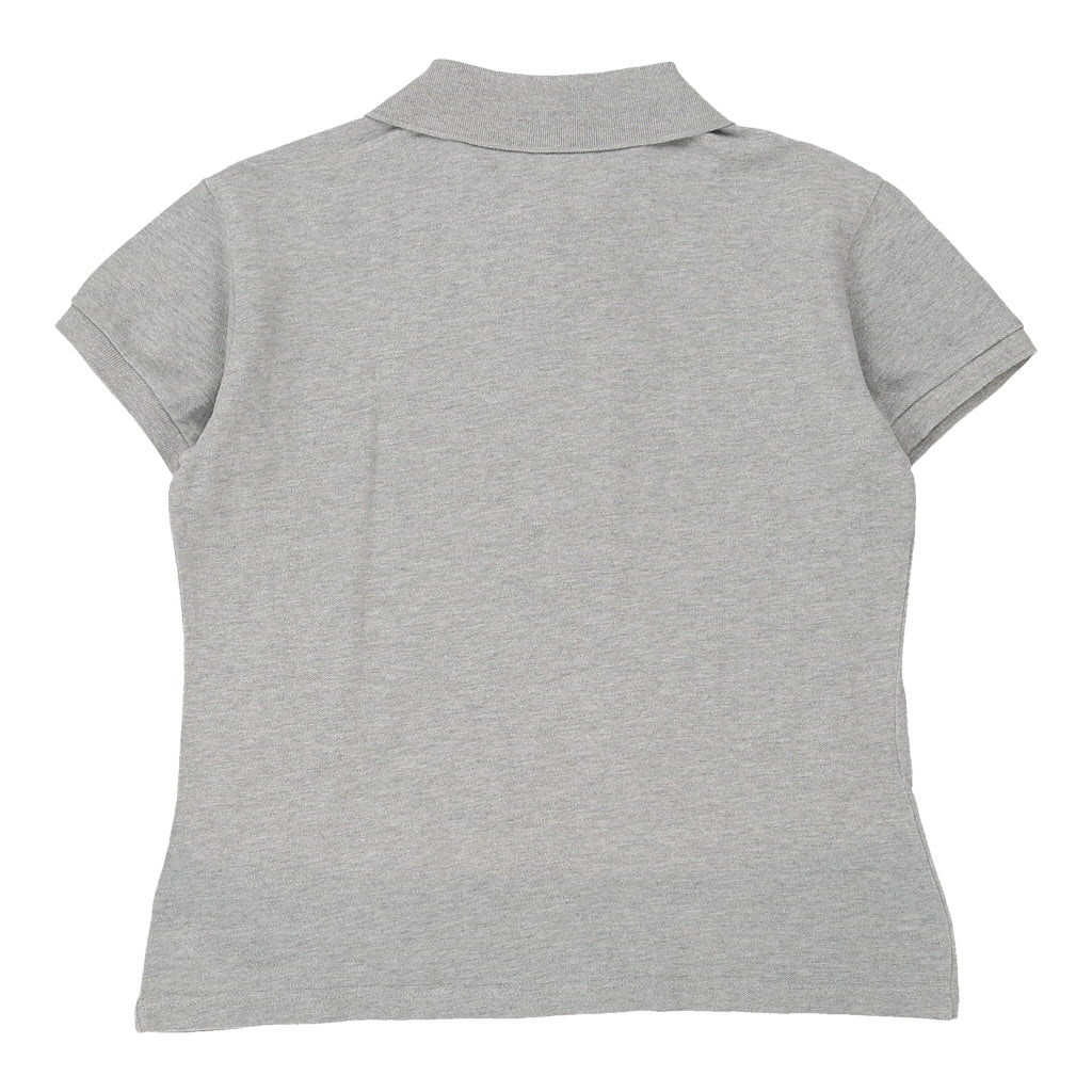Lacoste Polo Shirt - Medium Grey Cotton
