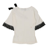 Just Cavalli T-Shirt - Small White Rayon