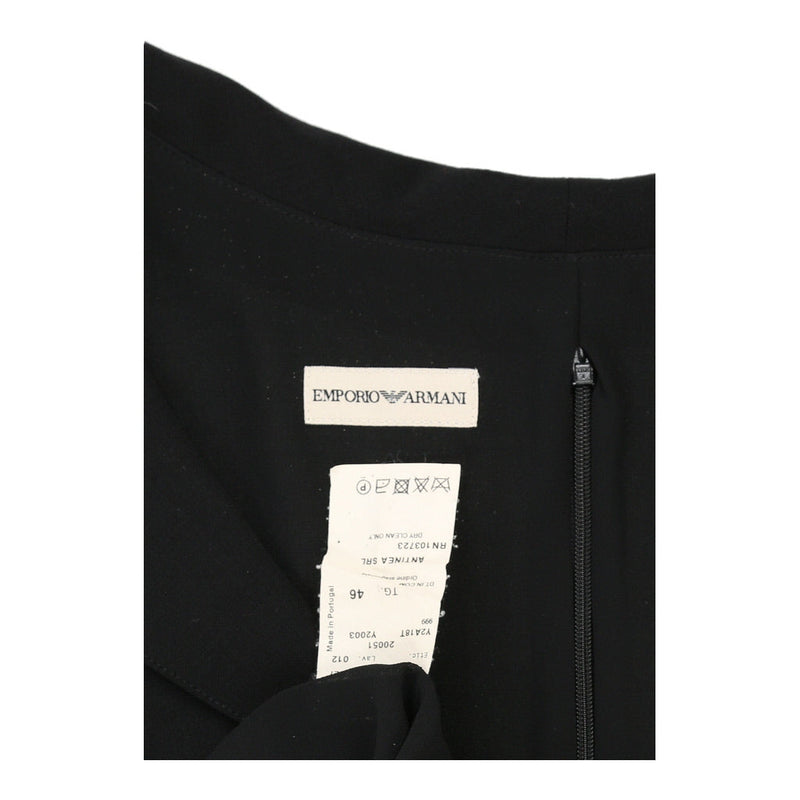 Emporio Armani Dress - Medium Black Cotton