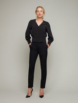 LAVENDER | Drop-Waist Blouse