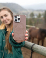 Chocolate Brown Desert Run iPhone 13 Case