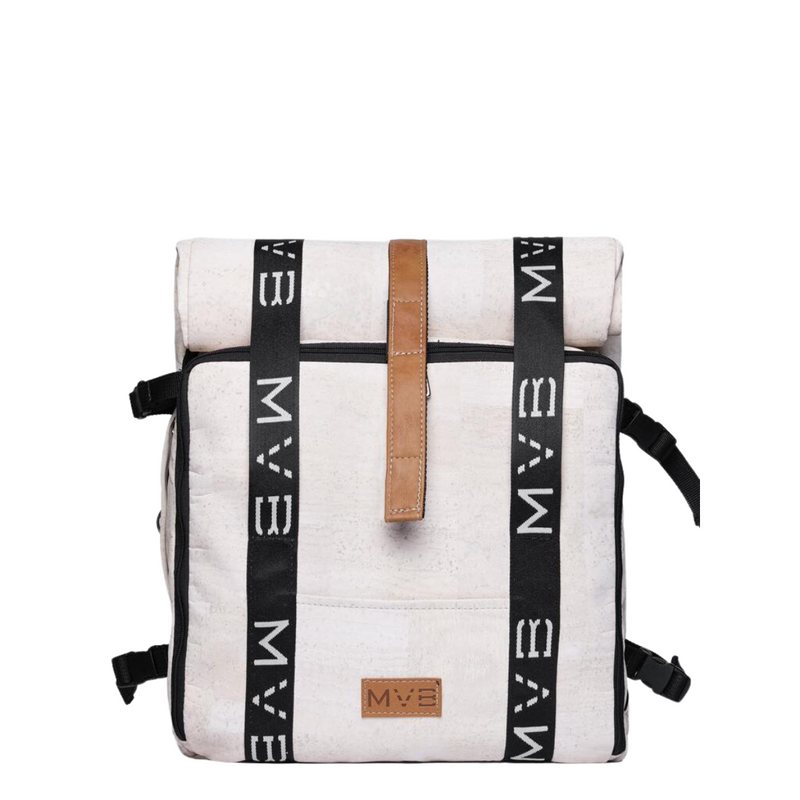 Xplorer vegan backpack for travel white