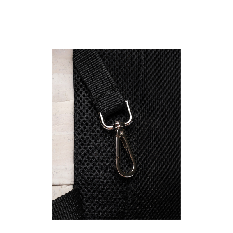 Xplorer vegan backpack for travel white