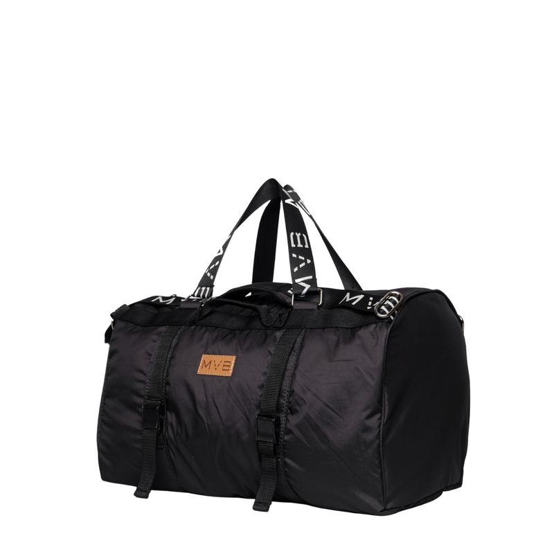 Sports Vegan Backpack black - Made with ocean plastic