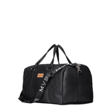 Xcape Vegan Leather Duffle Bag black