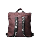 Laptop Vegan Backpack dark brown cork