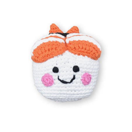 Ebi Sushi Crochet Rattle Doll