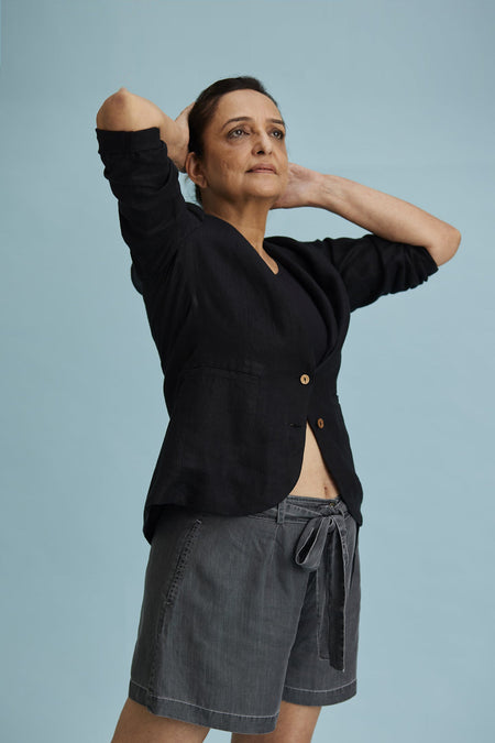 Dreamy Denim Days Shorts in Grey Denim