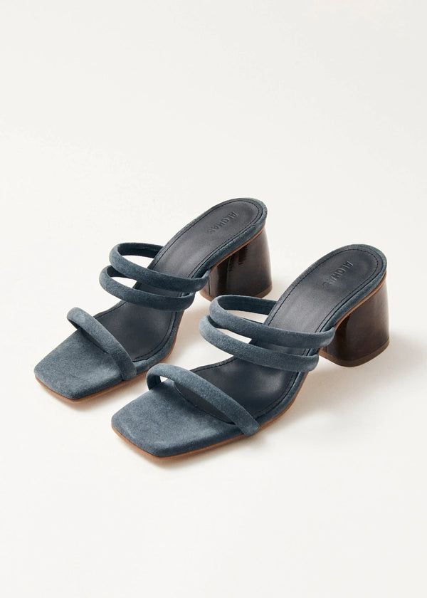 Indiana Grey Leather Sandals