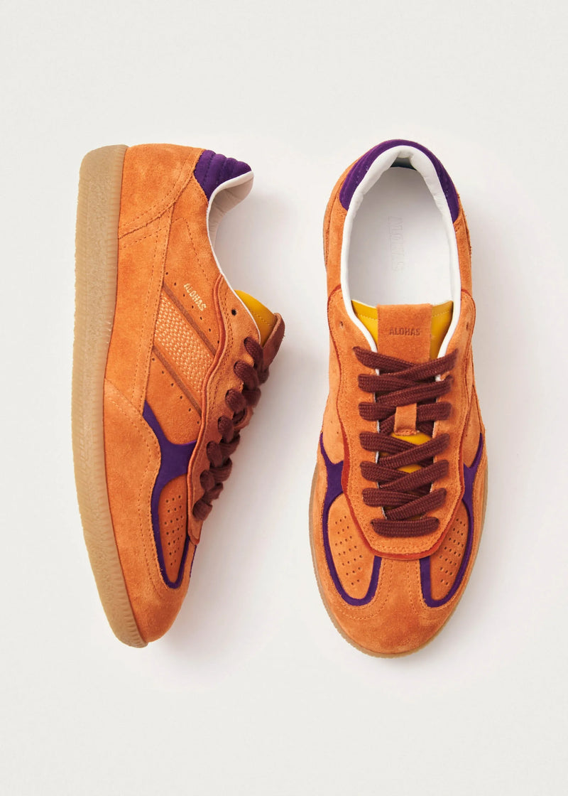 Tb.490 Rife Orange Leather Sneakers