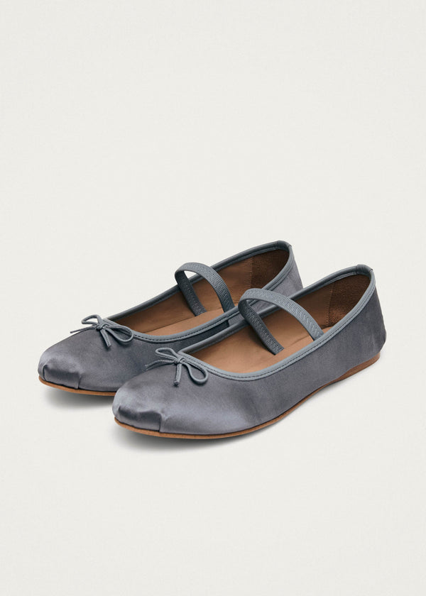 Odette Stone Grey Ballet Flats