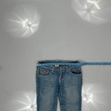 True Religion Skinny Fit Jeans - 30W UK 8 Blue Cotton