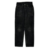 550 Levis Jeans - 29W 32L Black Cotton