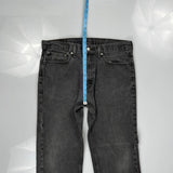 505 Levis Jeans - 34W 30L Grey Denim