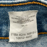 Levis 512 Jeans - 24W 30L Blue Cotton