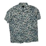 Quiksilver Short Sleeve Shirt - XL Multicoloured Cotton