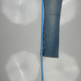 Levis Boot Cut Jeans - 28W US 2 Light Wash Cotton Blend