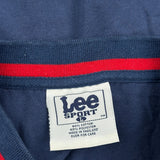 Red Sox Lee Sport Mlb Jersey - Large Navy Cotton Blend