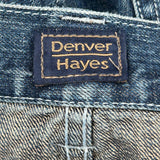 Denver Hayes Cargo Denim Shorts - 37W 10L Blue Cotton