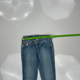 True Religion Skinny Jeans - 22W UK 0 Blue Cotton