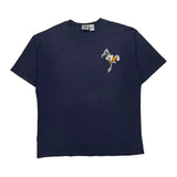 Looney Tunes Acme Clothing Cartoon T-Shirt - Large Navy Cotton