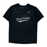 North Valley Nike Graphic Jersey - Large Black Polyester